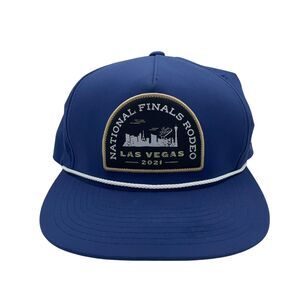 National Finals Rodeo Las Vegas 2021 Cap SnapBack Hat Western Hooey Blue